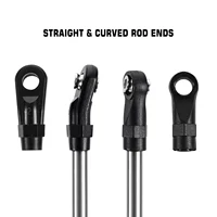 INJORA Stainless Steel High Clearance Links with Rod Ends for 1/10 RC Crawler Car TRX4 SCX10 II SCX10 III VS4-10 - Image 3