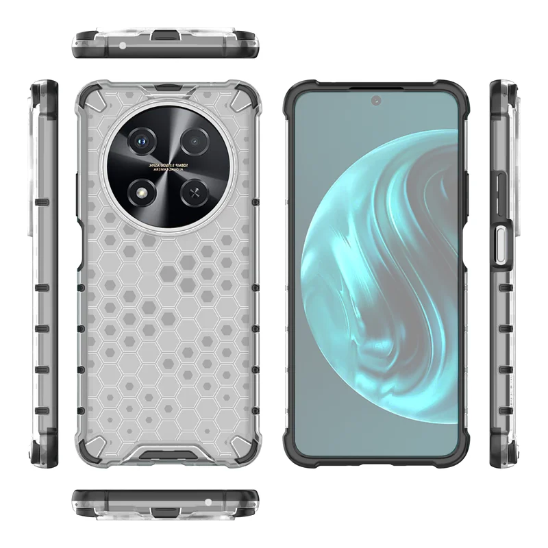 Durable Clear Hybrid Shockproof Silicone Armor Phone Case