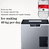40KG  Household Multifunctional Water Dispenser Ice Cube Making Machine  Commercial Ice Maker Milk Tea Shop  Ice Making Machine 1
