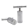 Durable Alloy Metal Compressor Presser T shaped Mini Tobacco Herb Press Squeezer Press Handle Tool Heavy Duty Durable Anodized 5