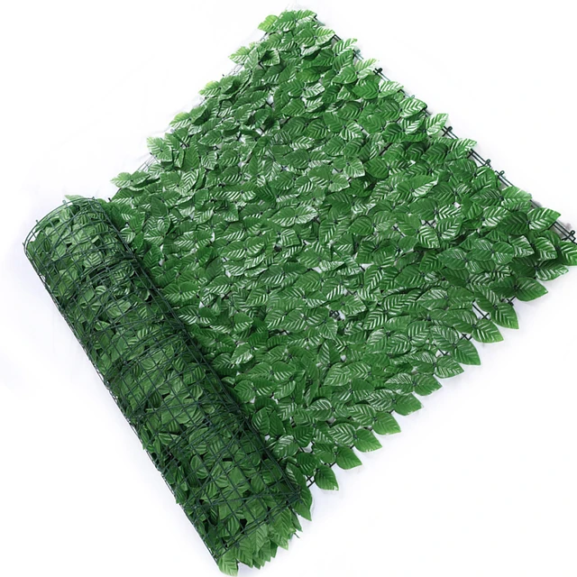 Mester Ivy Adatvédelem Kerítés Képernyő Bővíthető Faux Vine Leve Fényfal A Kültéri Beltéri Kerti Háztáji Kertjéhez És Dekorációjához - Image 4