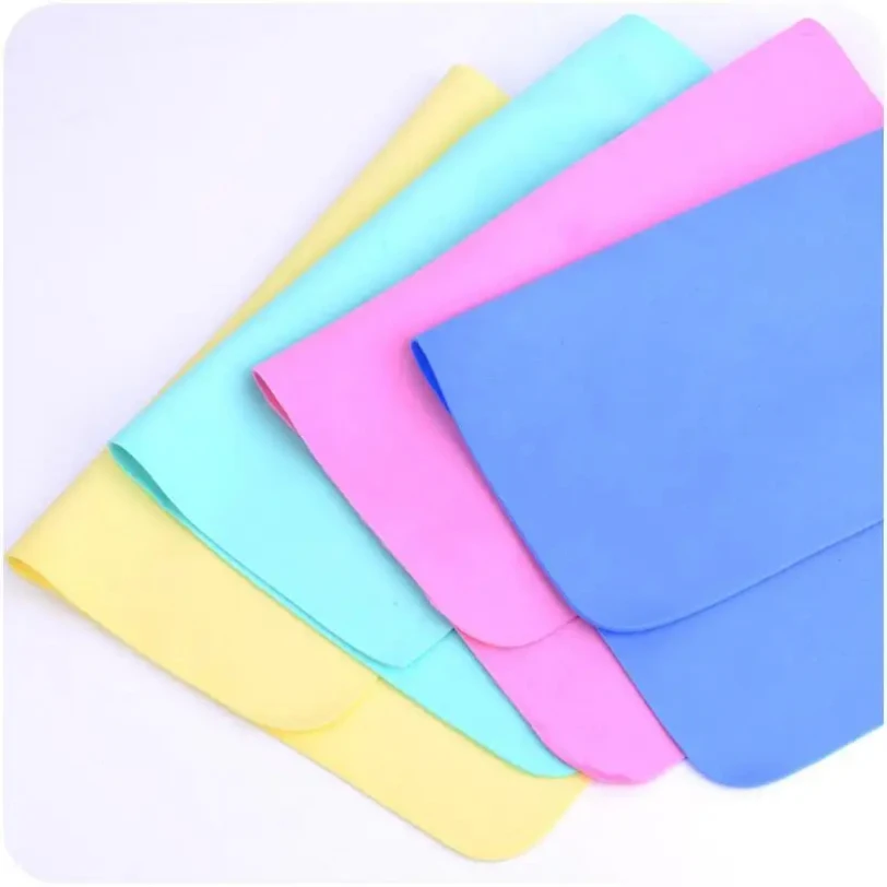 20x30 cm PVA Clean Towel Super Absorbent Cloth Multifunction Synthetic Deerskin Cleaning Towel For Car Wash Table Wash