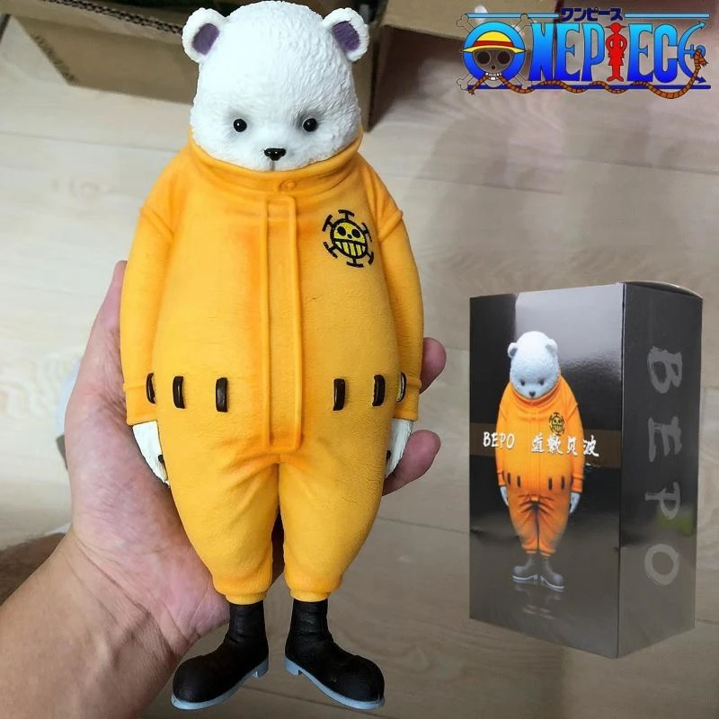 

24,5 см аниме One Piece Bepo фигурка Kawaii Silent Decadent Bear манга статуя ПВХ экшн-фигурка Коллекционная модель игрушка подарок