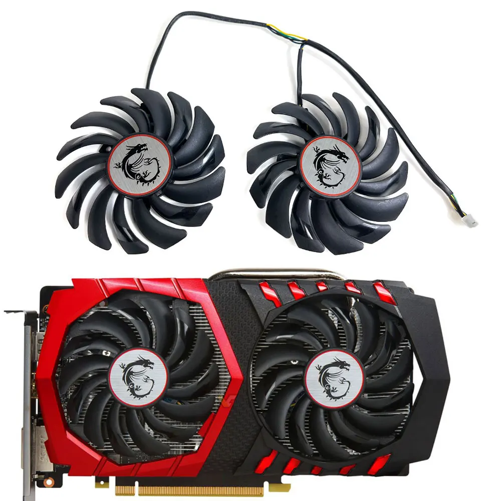 Nuova Ventola Gpu Da 85Mm Muslimex Gtx 1050 Ti Gaming 4G, Per Ventola Di Raffreddamento Della Scheda Grafica Da Gioco Msi Gtx 1050 Ti, Gtx 1050