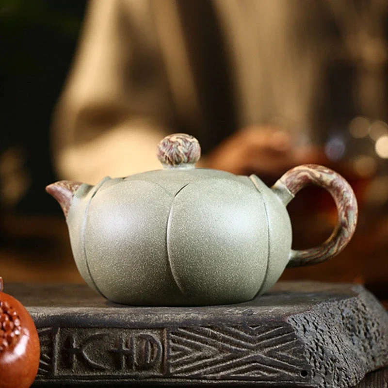 

280ml Yixing Tea Pot Purple Clay Teapots Beauty Handmade Kettle Tea Set Tie Guanyin Teaware Customized Authentic Large Capacity