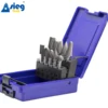 10pcs Carbide Burr Set Die Grinder Bits Rotary Files 1/4" 6.35mm Shank for Grinding Wood Metal Fits Dremel Reamer Tools 5