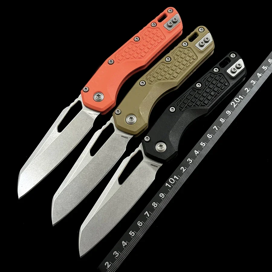 

MICRO MSI Deep Carry Ball Bearing Nylon Handle Mark M390MK Blade Hunting Fishing Tactical EDC Tool Folding Camping Pocket Knife