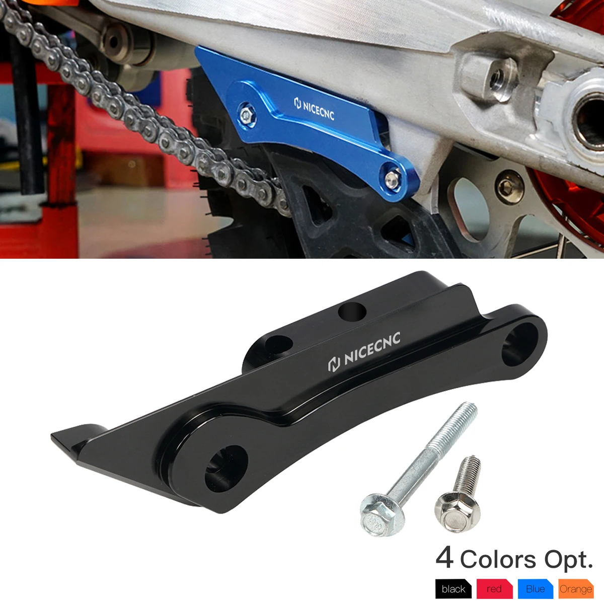 Vis D'essieu Moto M20x1.5 Pour Husqvarna TE/FE 125-501 2016-2022 - Avant Et Arrière, En Aluminium T6, Couleur Orange