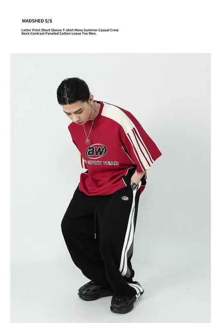 ADIDAS PRINTED HALF SLEEVES T-SHIRT+TRACK PANT