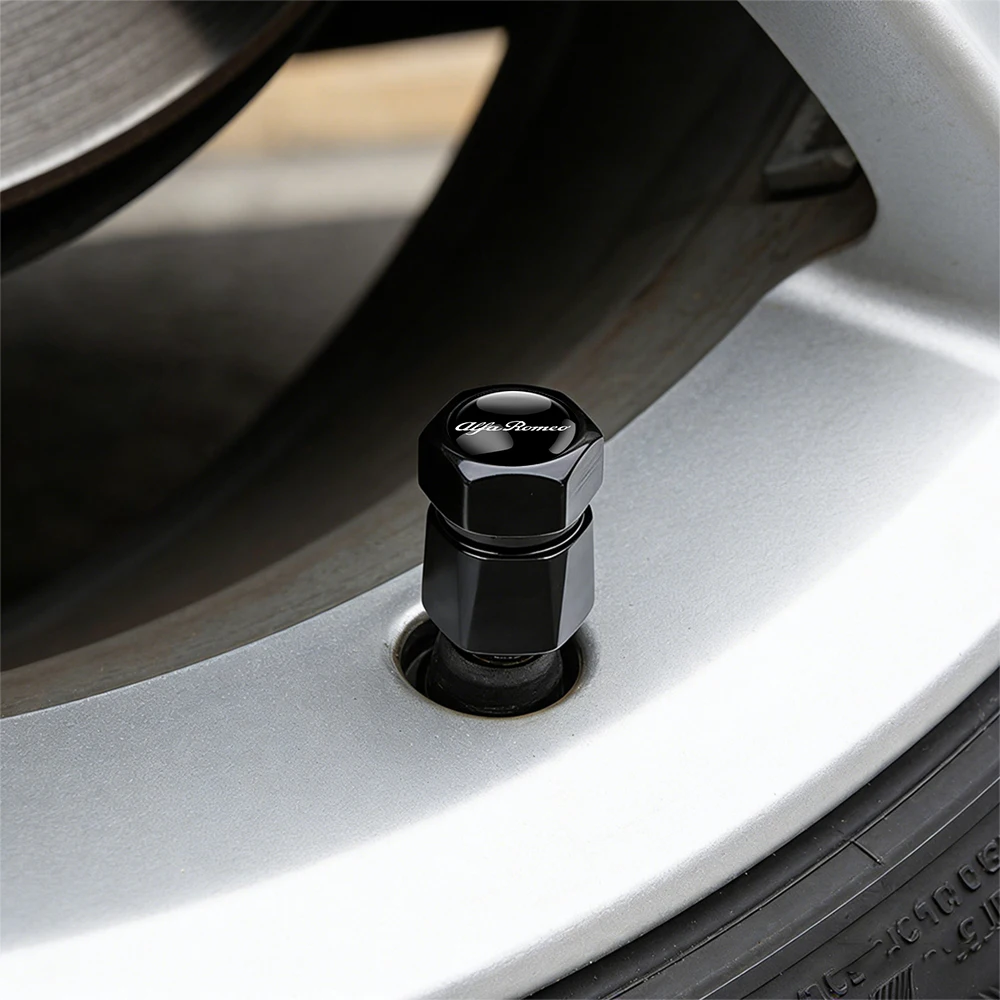 Universal Vehicle Tire Valve Dust Cover Caps - Auto, Truck, Motorcycle, and Bike Wheels