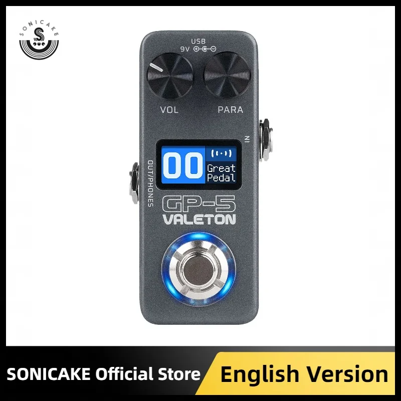 VALETON GP-5 Super Compact Multi-Effects Processor NAM/IR Loader