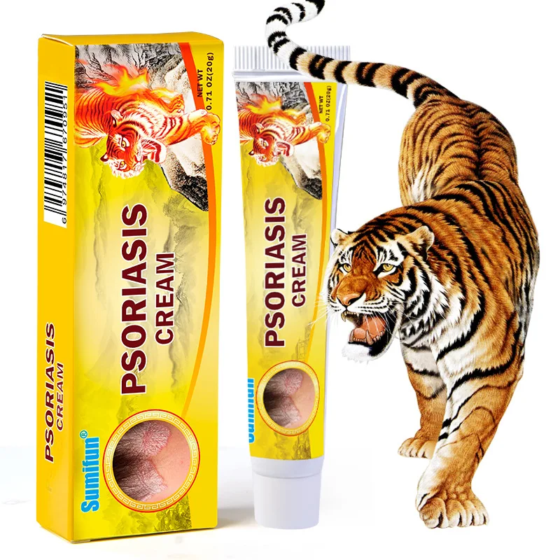 Sumifun ， Chinese Red Tiger, Psoriasis Cream, Skin Care Cream