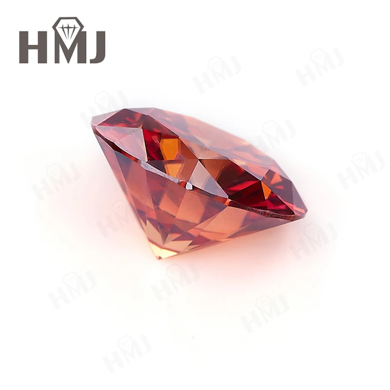 0,5-10ct Laborgezüchteter Moissanit in Grau, Champagner, Gold, Gelb, Granatapfelrot, Rundschliff, Ringe, Ohrringe, Perlenherstellung, DIY-Geschenk – Detail 23