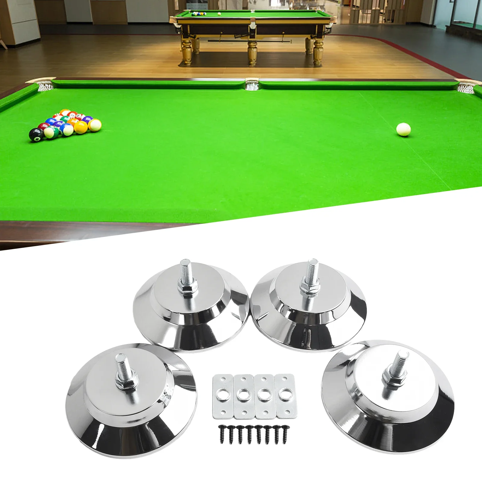 Adjustment Pads Pool Table Leg Adjustable Billiard Table Feet Football Soccer Pool Leg High Quality