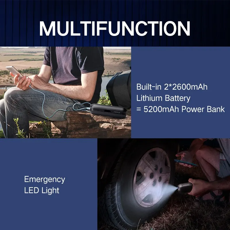 Portable Smart Air Pump 4