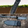 Metal Detector Digging Tools Serrated Edge Digger With Sheath Stainless Steel Garden Shovel Knife Extended Handle Camping Supply 4