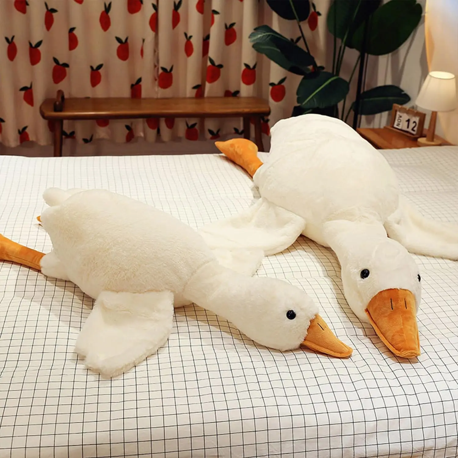 

50 Cm Big White Goose Plush Toy Soft Plush Pillows Stuffed Animals Kids Toys Adults Children Gifts Girl Big Duck Doll Plush Toy