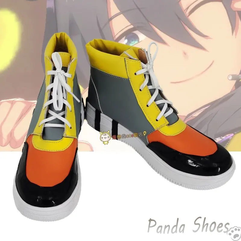 

Shiina Niki Cosplay Shoes Anime Game Ensemble Stars Cos Sneakers Boots Comic Cosplay Costume Prop Shoes for Con Halloween Party