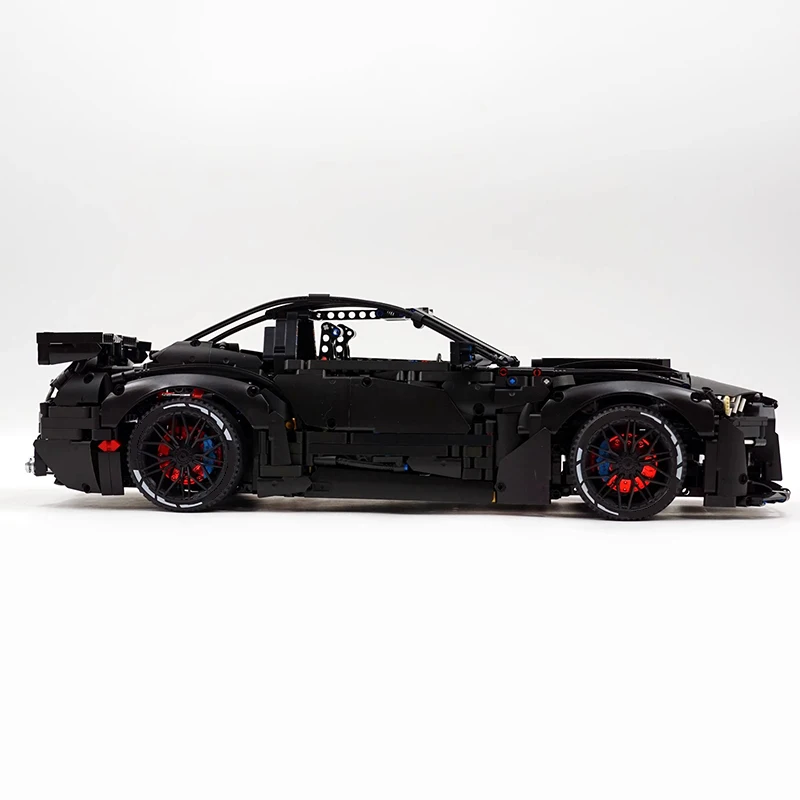 I’mPINCH MOC 165802 Technical Black Sport Car Building Block Compatible