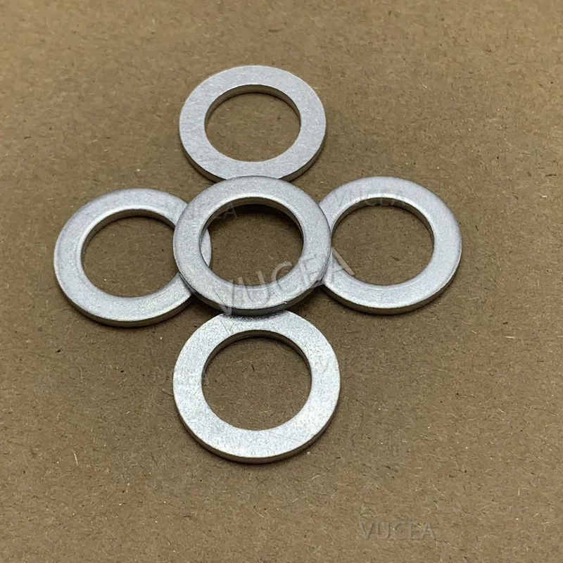 NEW GENUINE Engine Oil Drain Plug Gaskets 2151323001 21513 23001 21513-23001For Kia/Hyundai engine oil drain plug gasket