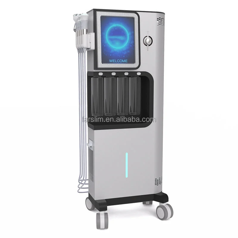 อัพเกรดปี 2025 เครื่องทำทรีทเมนต์ผิวหน้า Alice Super Bubble Water 8 in 1 Dermabrasion สำหรับสปาและร้านเสริมสวย 1