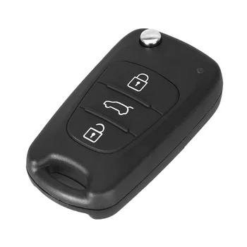 Chiave remota per Hyundai - KEYYOU nuovo 3 pulsanti Flip Shell chiave remota per Hyundai I30 IX35 Kia K2 K5