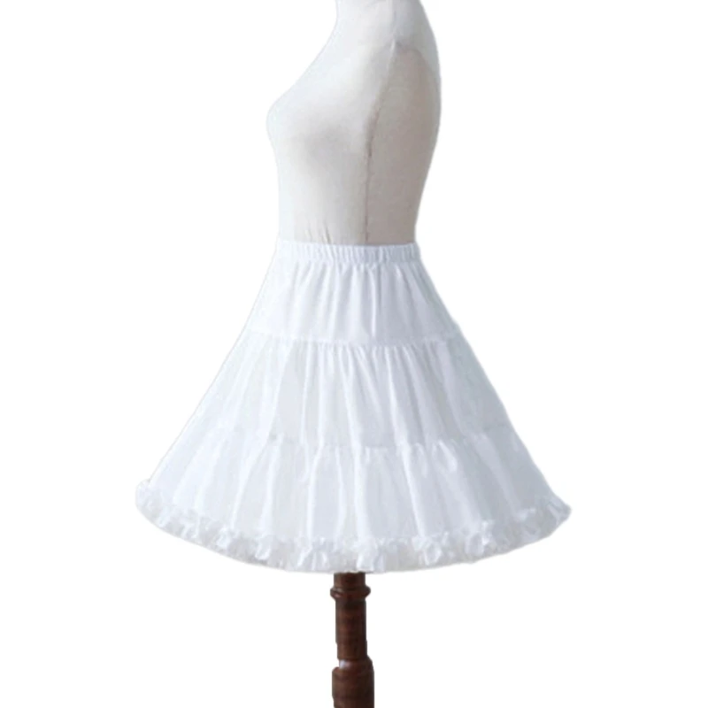 

Женская короткая юбка-пачка Нижняя юбка Многослойная пышная юбка с рюшами Нижняя юбка