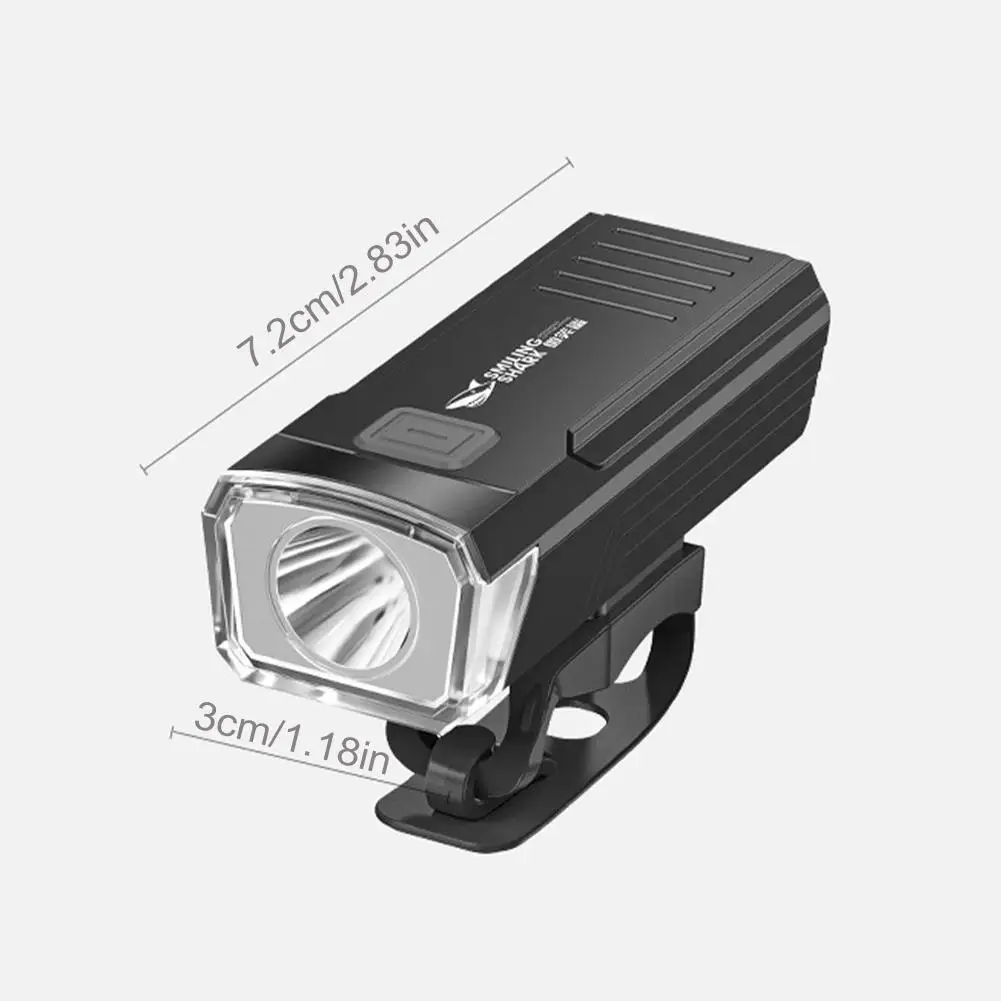LED Front Bike Light USB Rechargeable Mountain Bicycle Headlight