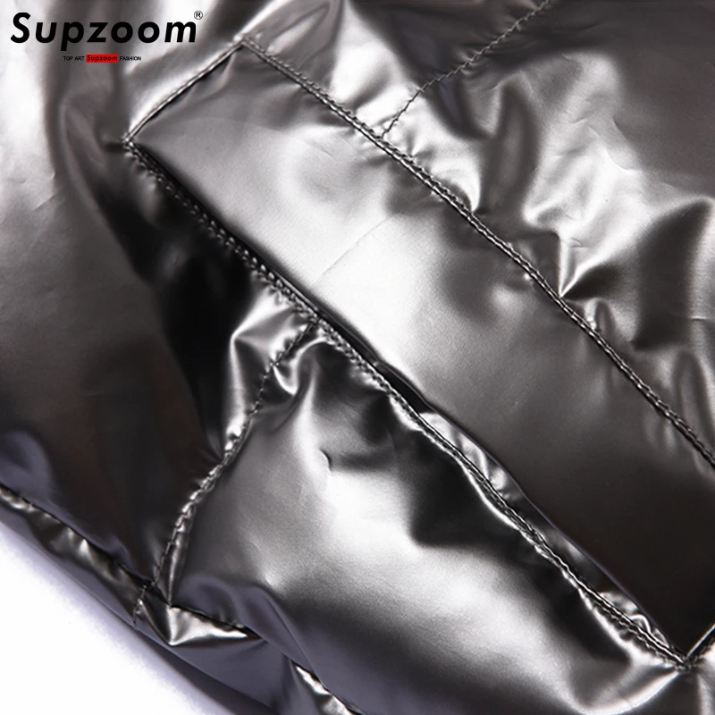 Supzoom Top Fashion Hip Hop Print Bread Suit Winter Cotton Couple Cold Clothes Hooded Casual Mens Jackets And Coats cotton jacket