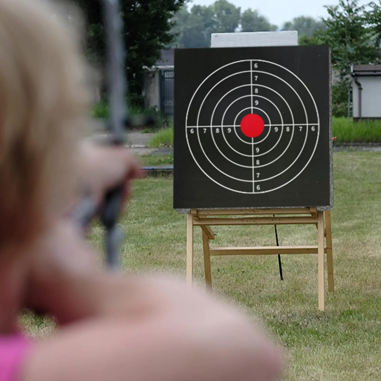 EVA Arrow Target Square Archery Target High Density Beginner Lightweight Adults Practice for Range Outdoor Outside Training