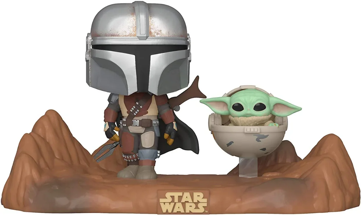 thumbnail image 5 of FUNKO POP STAR-WARS el Mandaloriano con el Niño #390 Figura de vinilo Bobble-head Juguetes Figuras Momentos de televisión Muñecas Juguete, 5 of 5