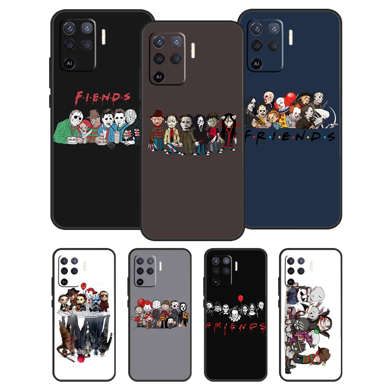 Film Horror Icone Per Oppo A31 A53 2020 A5 A9 A53S Della Copertura Di Caso Per Oppo A52 A72 A54 A74 A94 A15 A83 A91 A93
