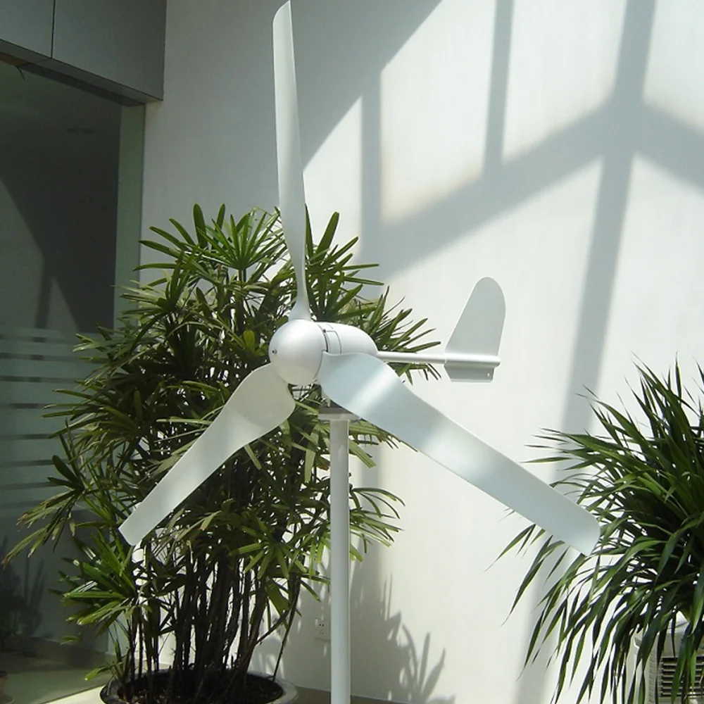 4000W 48V Horizontal Household 220V Solar Wind Generator 15kwh/day EU D-free Delivery With Solar Cell System