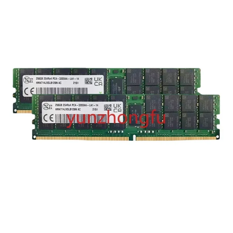 

Серверная память Samsung Hyundai Hynix 256G DDR4 3200 ECC Reg 256 ГБ