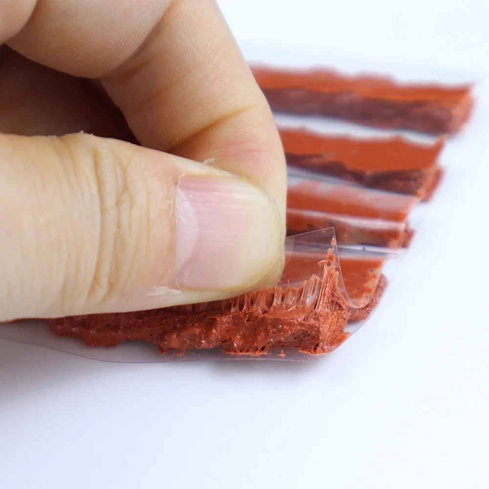 범용 타이어 수리 도구 펑크 및 플러그 플랫을 고정하는 헤비 듀티 타이어 플러그 키트 자동차, 오토바이용 패치 키트(가방 포함)