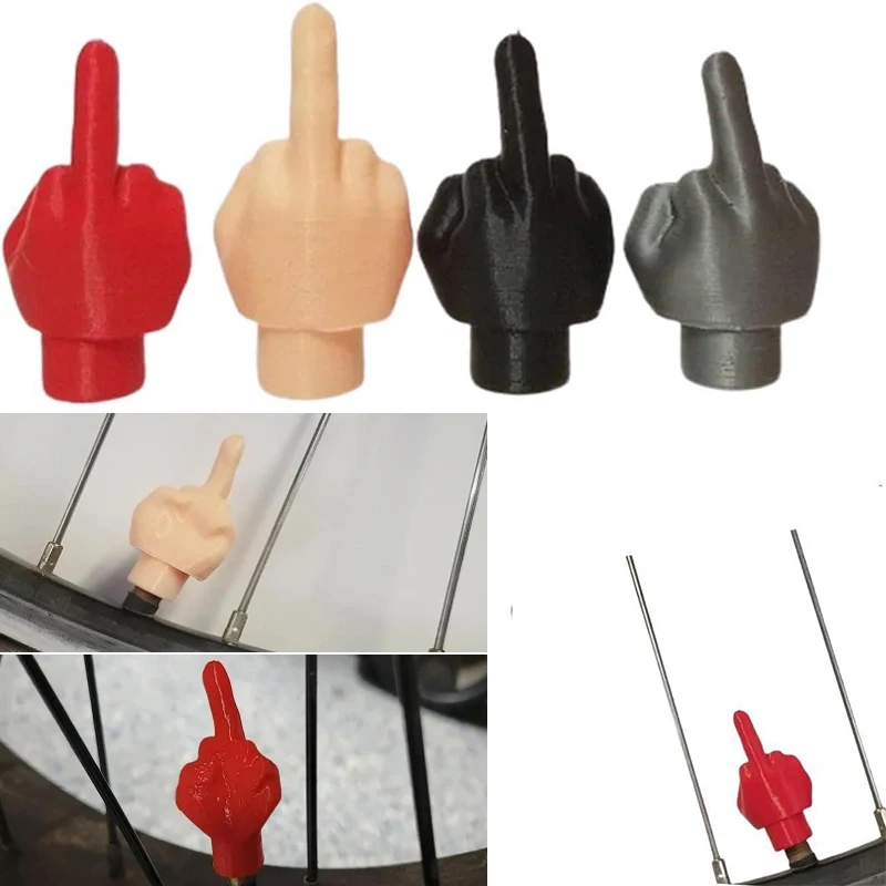 Bouchons De Valve Motif Crâne - Lot De 8 (4 Rouges + 4 Noirs) - Aluminium - 17x11 Mm - Pour Voiture, Vélo, Moto - 7
