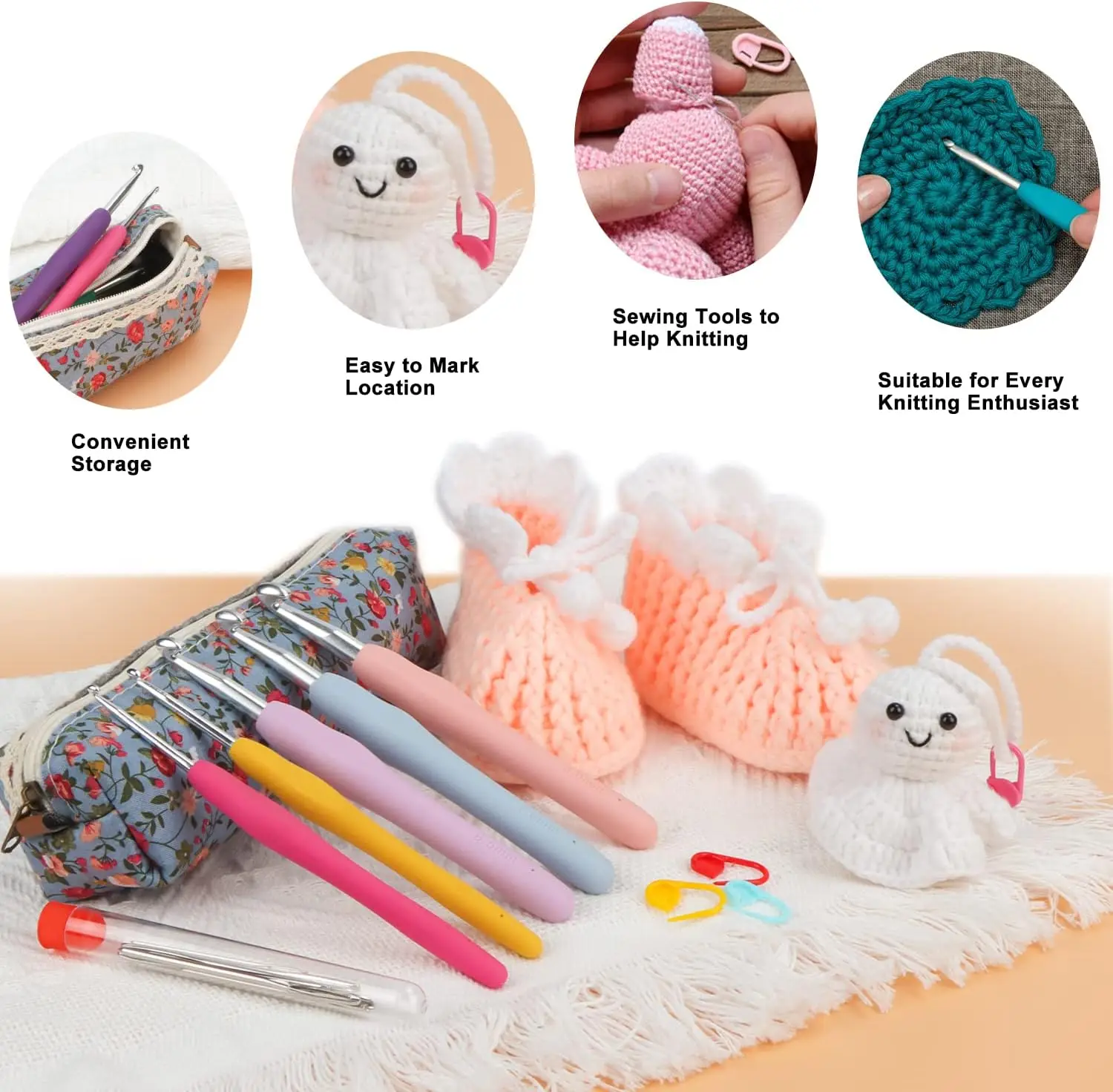 crochet accessories included