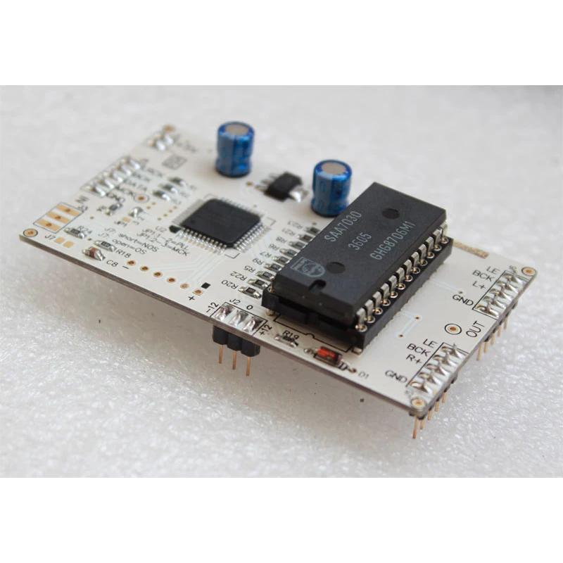 Nvarcher Saa7030 Módulo de Acionamento Suporte I2s 256fs 384fs Entrada para Placa Dac Tda1540 - Image 3
