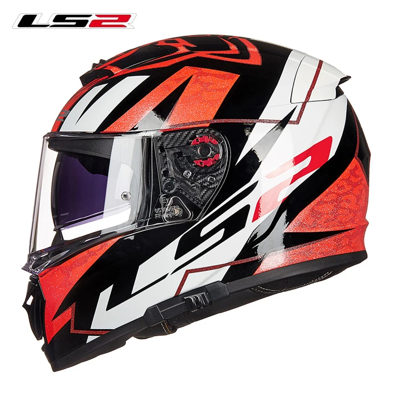 

LS2 FF390 Racing Casco Moto Breaker full face Motorcycle Helmet Double Visor Ls2 Original Kask Motocyklowy Casque Motoo