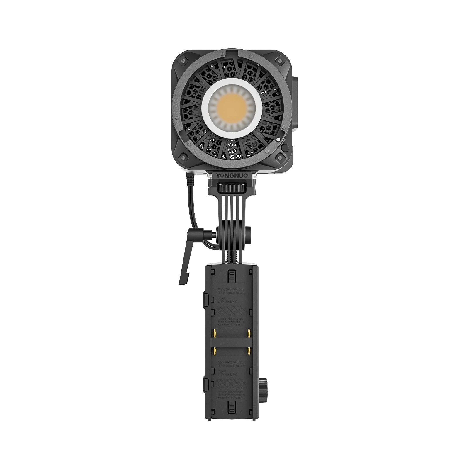 Yongnuo 휴대용 야외 COB LED 조명 마운트, LUX100RGB YNLUX100 RGB 120W, 2700K-10000K 보웬스