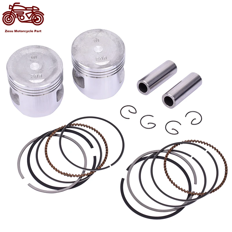 

53mm 53.25mm 53.5mm 53.75mm 54mm STD~+100 +25 +50 +75 0.25 Motorcycle Engine Pison Rings Set For Honda CB250 AC-NIGHTHAWK 91-97