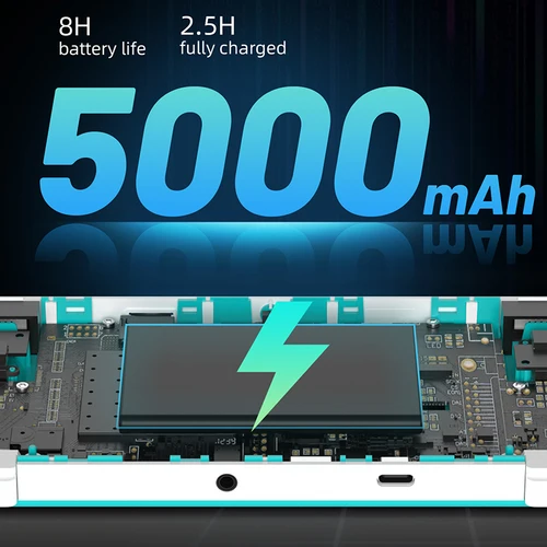 Anbernic RG505 4.95 "OLED 터치 스크린 핸드 헬드 게임 플레이어 안드로이드 12 시스템 Unisoc Tiger T618 128G 256G 비디오 게임 콘솔, 핸드헬드 게이밍 콘솔 4