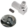 1Pcs Mini Oxygen Catalyst Sensor For Automobile 60.8*52.5MM / 2.4*2.1IN Silver Stainless Steel Material Brand-new Auto Parts 4