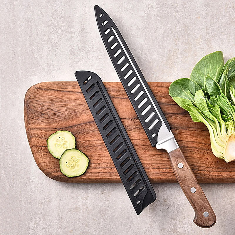 Kitchen Knife Sheath Plastic Knife Covers Blade Protector Cover Edge Guards Case Kitchen Accessories