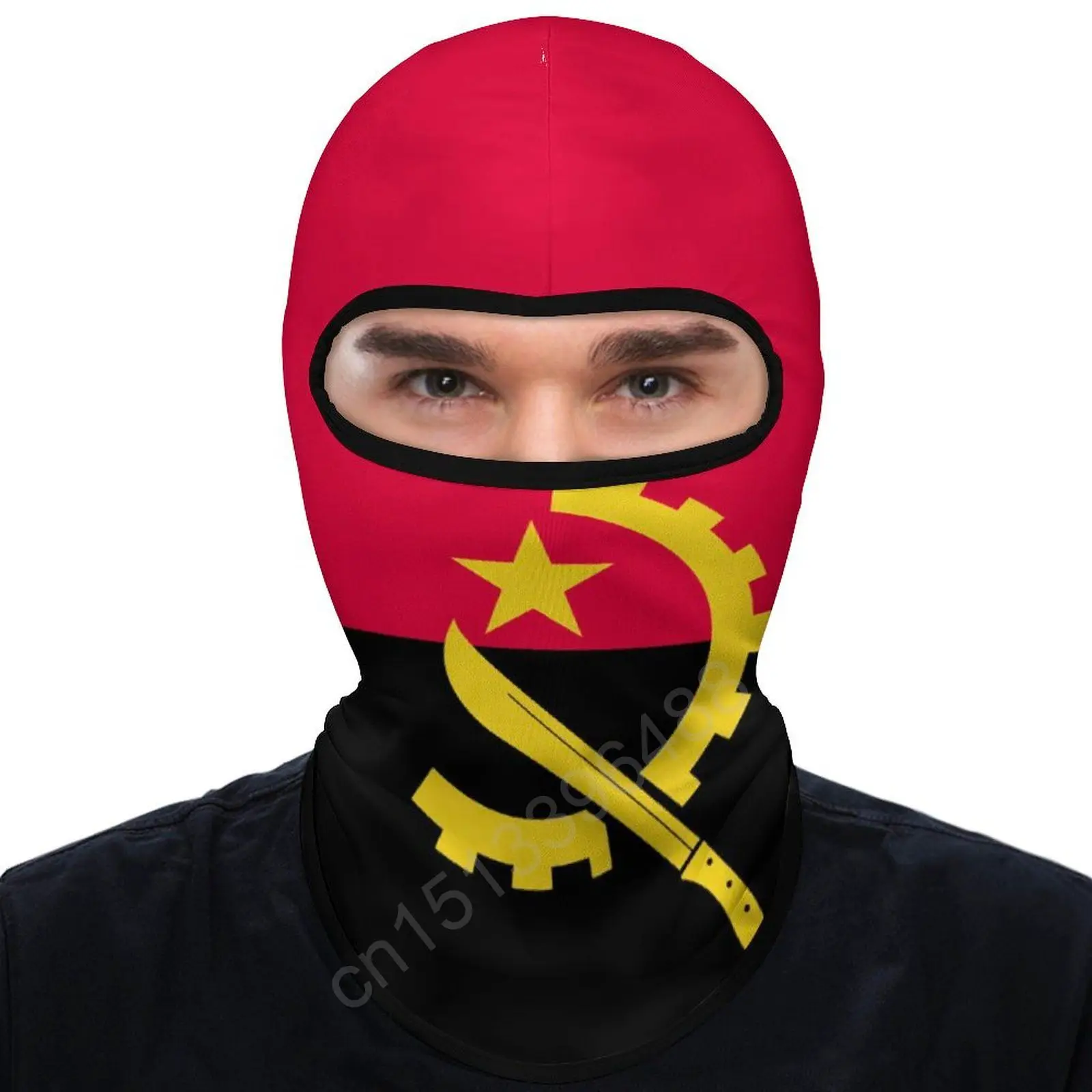 

Angola Cycling Cap Quick Dry Headband Head Scarf Running Hat Bandana Ciclismo Wind Sunscreen Dustproof CS Masked Hood Caps