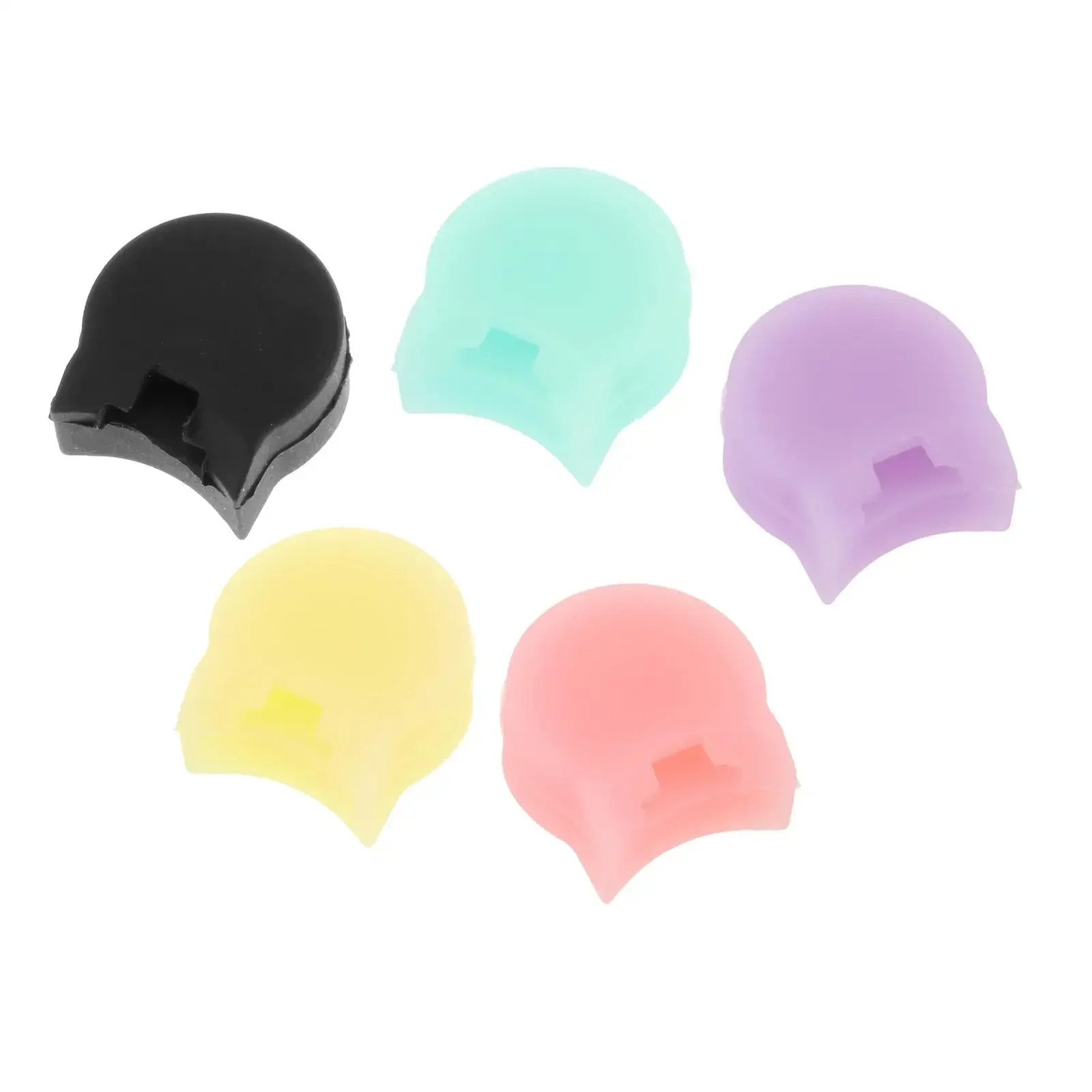 5 PCS Clarinet Thumb Rest Finger Holder Comfortable Mouthpiece Cap Pads for Clarinet Oboe Woodwind Instrument Parts