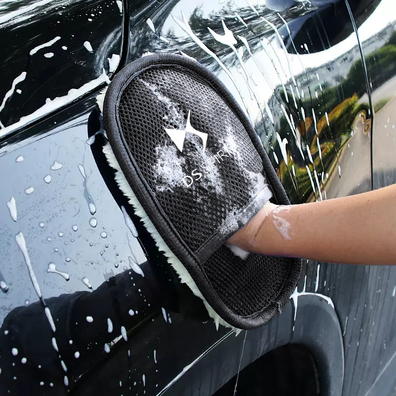 Car Wash Gloves Cleaning Care Dirt Removal Waxing Tool Accessories For DS SPIRIT DS4S DS5 5LS DS3 DS4 DS6 DS7 DS9 WILD RUBIS