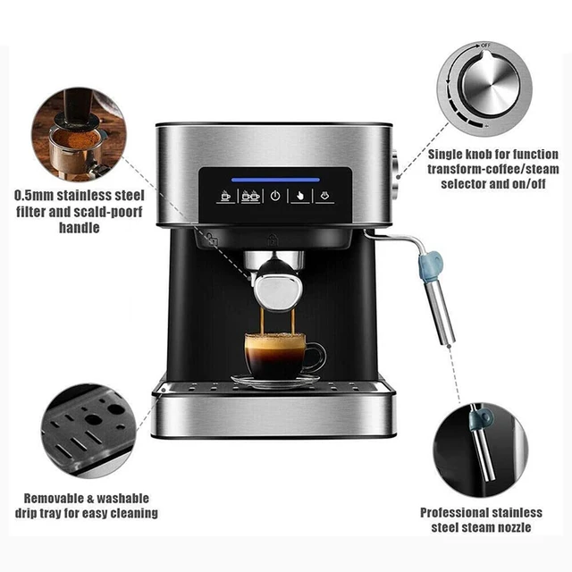 Cafetera profesional automática para negocios, máquina de café expreso  Barista, comercial, China - AliExpress