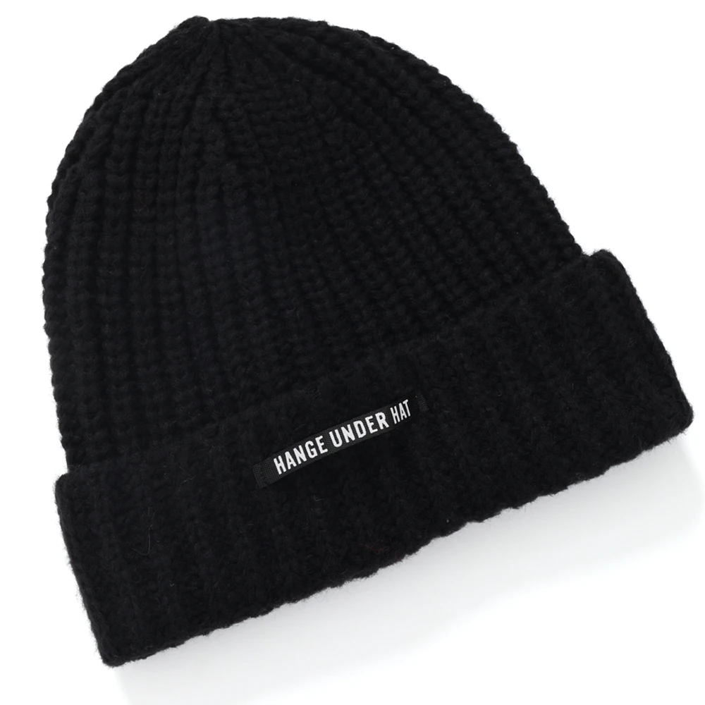 New Style Slouchy Beanie Hats Winter Warm Cap Y2K Cap Beanies For Women Solid Color Winter Cap Knitted Girl Hats Gift