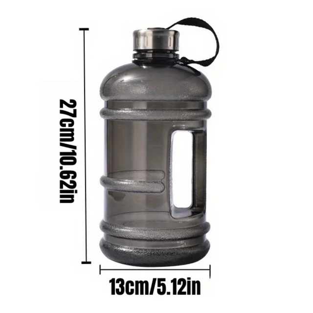 74.5oz Large Capacity Sports Water Jug Portable Half Gallon Flask Leakproof Fitness Bottle for Gym Camping Durable Drink Bottles 6